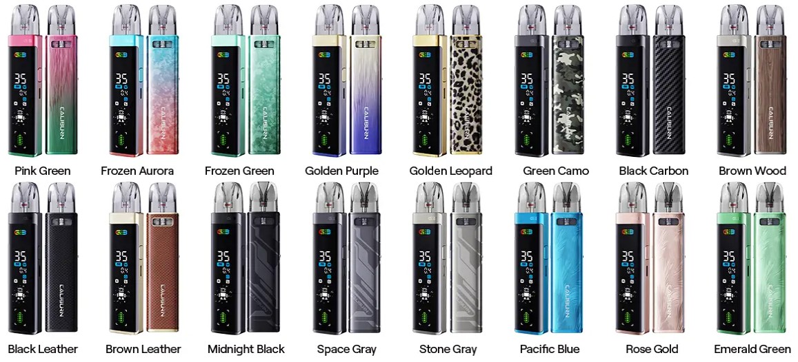 Uwell Caliburn G3 Pro Renk Seçenekleri